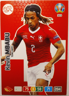 Panini UEFA Euro 2020 Adrenalyn XL Preview - Kevin Mbabu - Švýcarsko