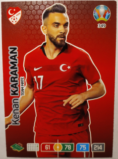 Panini UEFA Euro 2020 Adrenalyn XL Preview - Kenan Karaman - Turecko