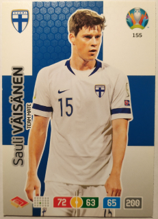 Panini UEFA Euro 2020 Adrenalyn XL Preview - Sauli Vaisanen - Finsko