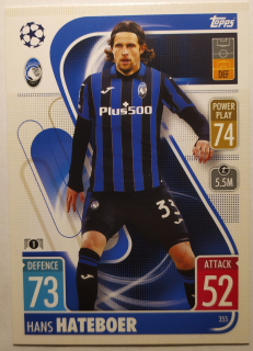 Topps Match Attax Champions & Europa League 21/22 - Hans Hateboer - Atalanta