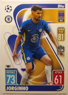 Topps Match Attax Champions & Europa League 21/22 - Jorginho - Chelsea