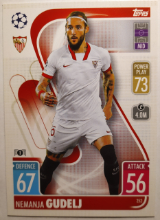 Topps Match Attax Champions & Europa League 21/22 - Nemanja Gudelj - Sevilla