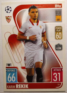 Topps Match Attax Champions & Europa League 21/22 - Karim Rekik - Sevilla
