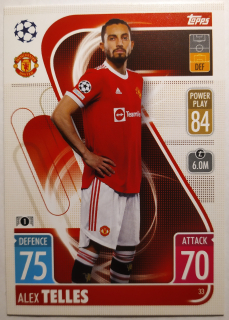 Topps Match Attax Champions & Europa League 21/22 - Alex Telles - Manchester United
