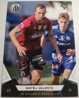 SportZoo FORTUNA:LIGA 21/22 - Matěj Valenta - České Budějovice - #322