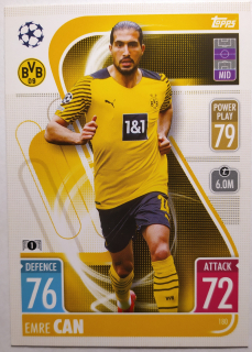 Topps Match Attax Champions & Europa League 21/22 - Emre Can - Borussia Dortmund