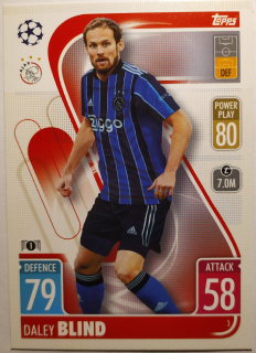 Topps Match Attax Champions & Europa League 21/22 - Daley Blind - Ajax