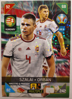 Panini UEFA Euro 2020 Adrenalyn XL Kick Off - Maďarsko - Attila Szalai / Willi Orban