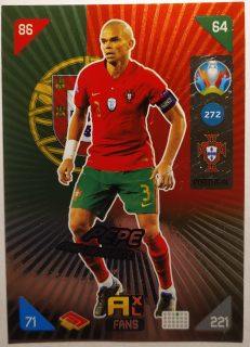 Panini UEFA Euro 2020 Adrenalyn XL Kick Off - Portugalsko - Pepe