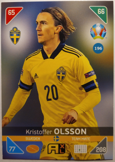 Panini UEFA Euro 2020 Adrenalyn XL Kick Off - Švédsko - Kristoffer Olsson