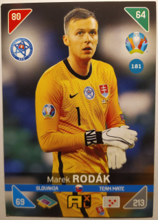 Panini UEFA Euro 2020 Adrenalyn XL Kick Off - Slovensko - Marek Rodák