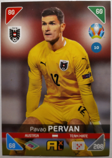 Panini UEFA Euro 2020 Adrenalyn XL Kick Off - Rakousko - Pavao Pervan