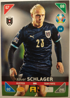 Panini UEFA Euro 2020 Adrenalyn XL Kick Off - Rakousko - Xaver Schlager
