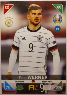 Panini UEFA Euro 2020 Adrenalyn XL Kick Off - Německo - Timo Werner