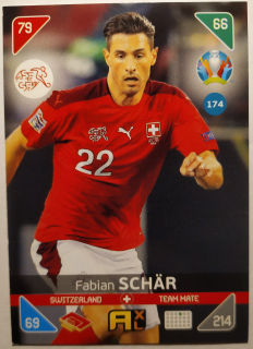 Panini UEFA Euro 2020 Adrenalyn XL Kick Off - Švýcarsko - Fabian Schär