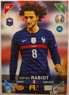 Panini UEFA Euro 2020 Adrenalyn XL Kick Off - Francie - Adrien Rabiot