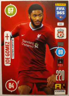 Panini Adrenalyn XL FIFA 365 21/22 - Joe Gomez - Liverpool