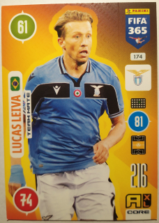 Panini Adrenalyn XL FIFA 365 21/22 - Lucas Leiva - Lazio Řím