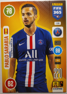 Panini Adrenalyn XL FIFA 365 21/22 - Pablo Sarabia - PSG