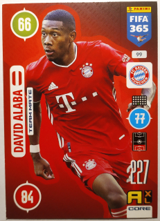 Panini Adrenalyn XL FIFA 365 21/22 - David Alaba - Bayern Mnichov
