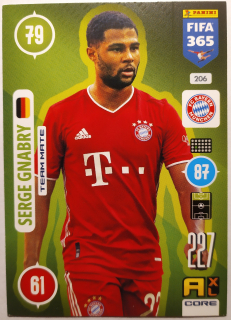Panini Adrenalyn XL FIFA 365 21/22 - Serge Gnabry - Bayern Mnichov