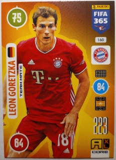 Panini Adrenalyn XL FIFA 365 21/22 - Leon Goretzka - Bayern Mnichov