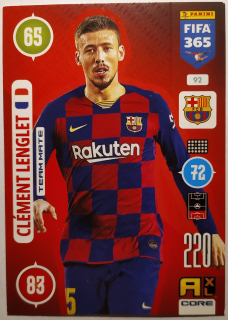 Panini Adrenalyn XL FIFA 365 21/22 - Clément Lenglet - Barcelona