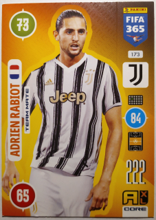 Panini Adrenalyn XL FIFA 365 21/22 - Adrien Rabiot - Juventus