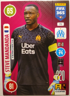 Panini Adrenalyn XL FIFA 365 21/22 - Steve Mandanda - Olympique Marseille