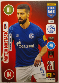 Panini Adrenalyn XL FIFA 365 21/22 - Matija Nastasić - Schalke 04
