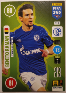 Panini Adrenalyn XL FIFA 365 21/22 - Benito Raman - Schalke 04