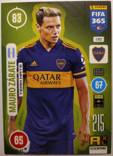Panini Adrenalyn XL FIFA 365 21/22 - Mauro Zarate - Boca Juniors
