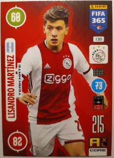 Panini Adrenalyn XL FIFA 365 21/22 - Lisandro Martinez - Ajax