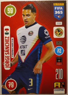 Panini Adrenalyn XL FIFA 365 21/22 - Jorge Sanchez - Club America