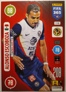 Panini Adrenalyn XL FIFA 365 21/22 - Alonso Escoboza - Club America