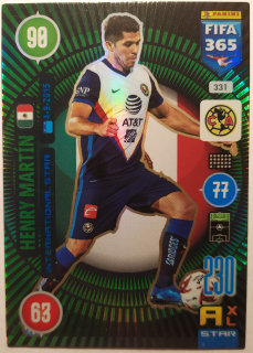Panini Adrenalyn XL FIFA 365 21/22 - Henry Martin - Club America