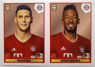 FIFA 365 2020/2021 - Samolepka č.155a/155b