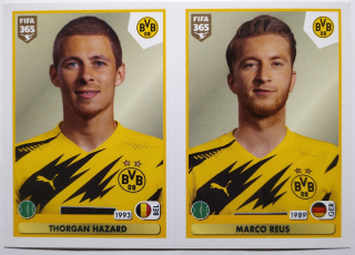 FIFA 365 2020/2021 - Samolepka č.180a/180b