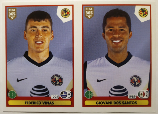 FIFA 365 2020/2021 - Samolepka č.384a/384b