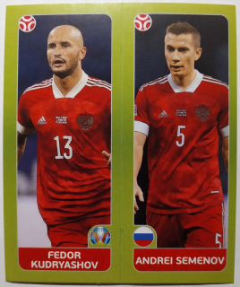 EURO 2020 Tournament Edition - Samolepka č.197a/b