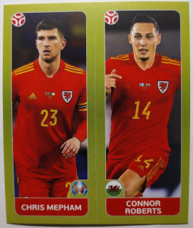 EURO 2020 Tournament Edition - Samolepka č.89a/b
