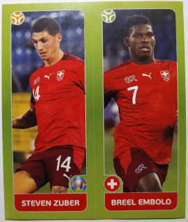 EURO 2020 Tournament Edition - Samolepka č.38a/b