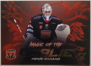 SportZoo ELH 23/24 - Hradec Králové - Henri Kiviaho - MAGIC OF THE GOALIE - #MG-2