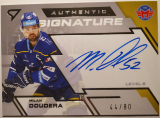 SportZoo ELH 23/24 - České Budějovice - Milan Doudera - Authentic Signature Level 2 - #SL2-MD 44/80