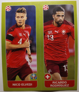 EURO 2020 Tournament Edition - Samolepka č.35a/b