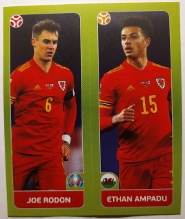 EURO 2020 Tournament Edition - Samolepka č.90a/b
