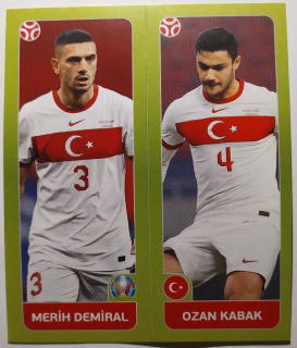 EURO 2020 Tournament Edition - Samolepka č.83a/b