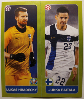 EURO 2020 Tournament Edition - Samolepka č.190a/b